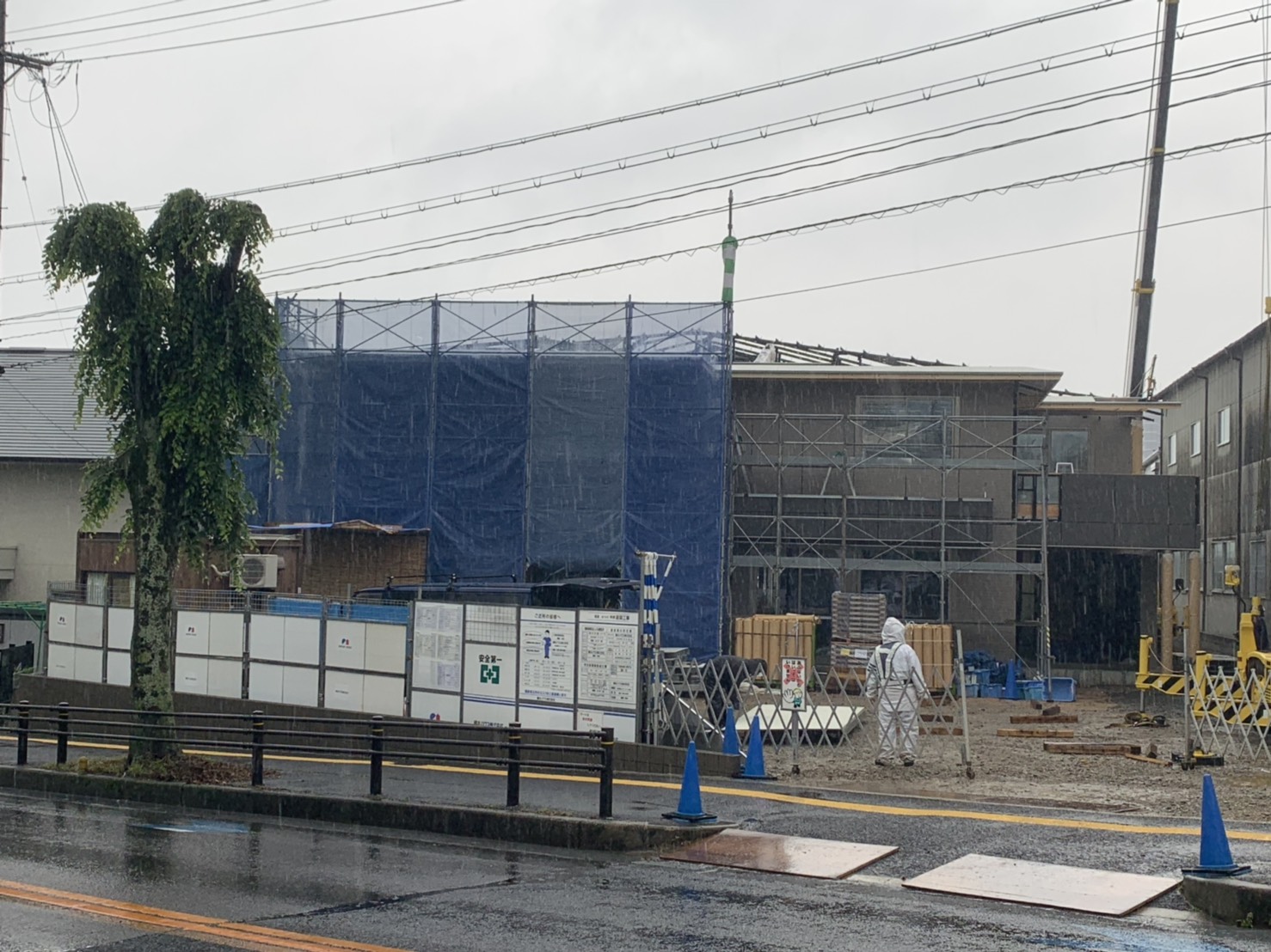 エルステージ豊田　施工中