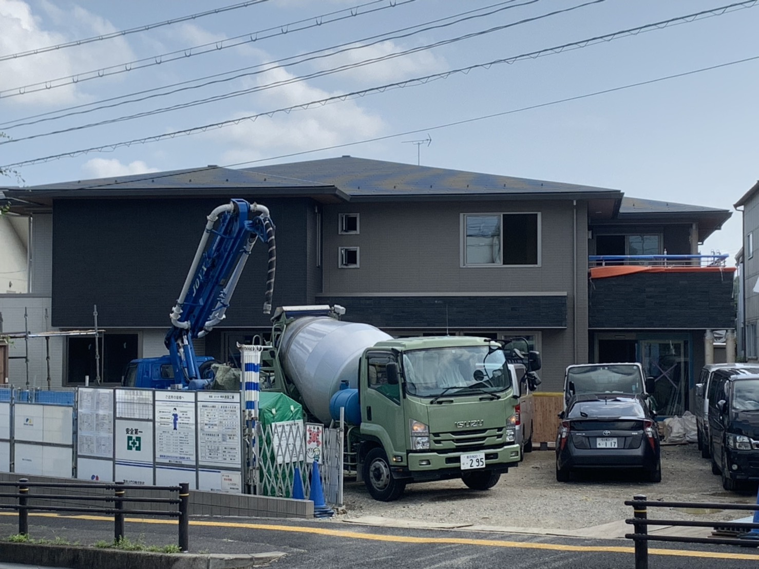 エルステージ豊田　工事様子