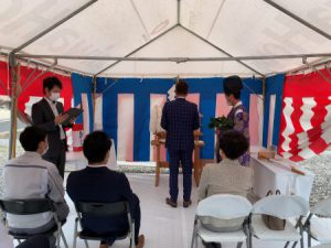 エルステージ岩倉　地鎮祭