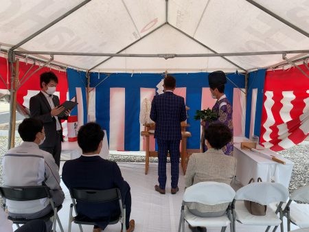 エルステージ岩倉　地鎮祭